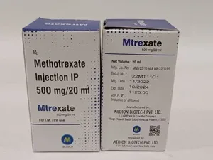 Methotrexate 500 mg Injection Mtrexate vial packaging