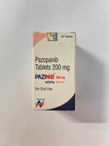 Pazopanib 200 mg Tablets for kidney cancer treatment