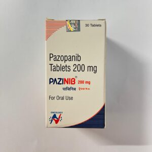 Pazopanib 200 mg Tablets for kidney cancer treatment